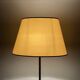 Design floor lamp 50s wired metal foot