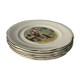 5 Digoin plates children's nursery rhymes