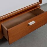 Teak wall shelf designed by Jul de Roover