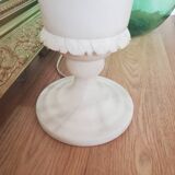 Albatre lamp and its globe