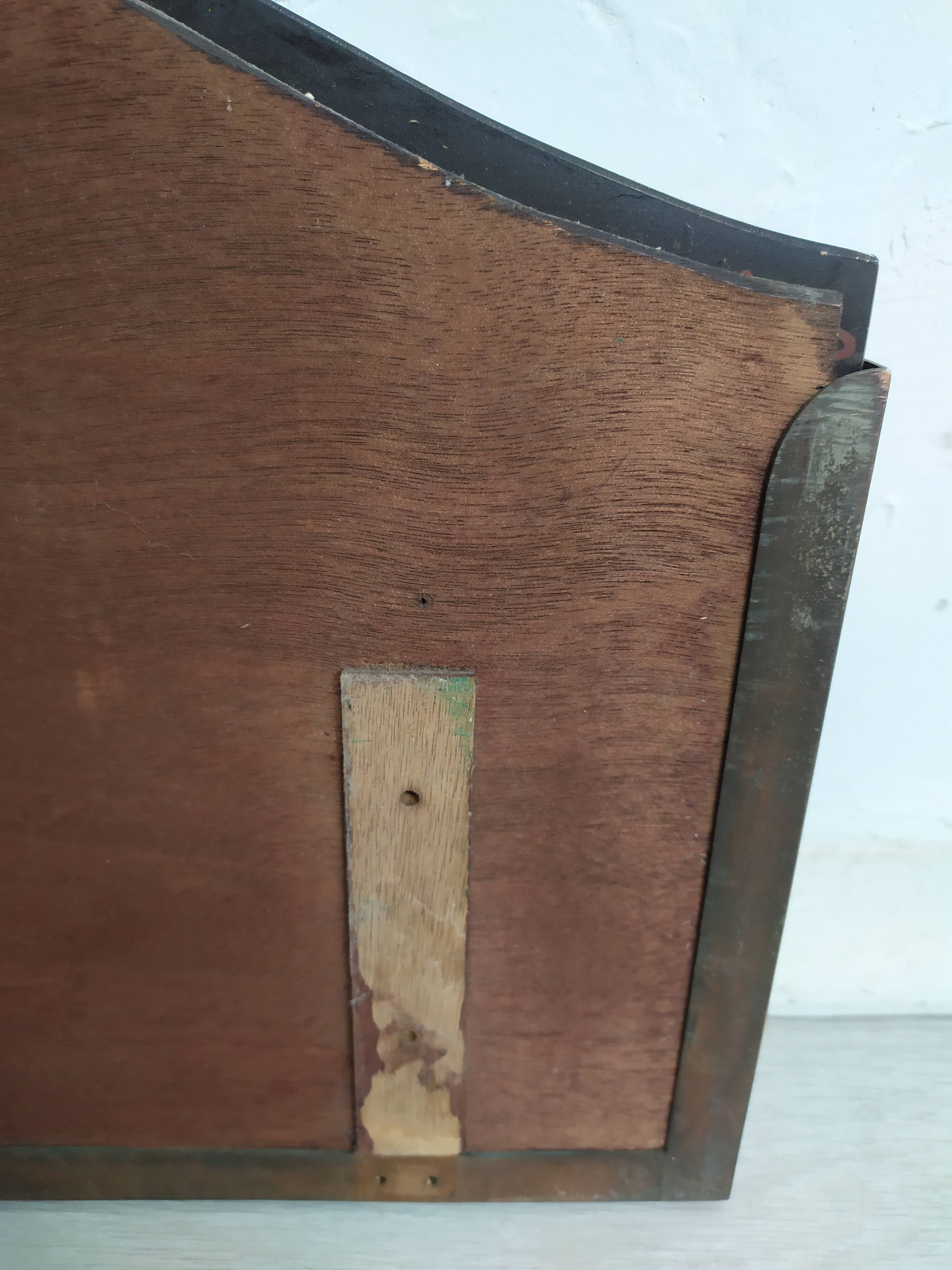 Art Deco brass mirror