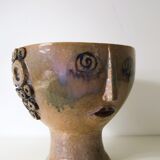 Ceramic vase , signed. Netherlands, 1995