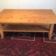 Table basse en sapin