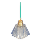 Vintage 70s UFO space age hanging lamp from France - newly electrified