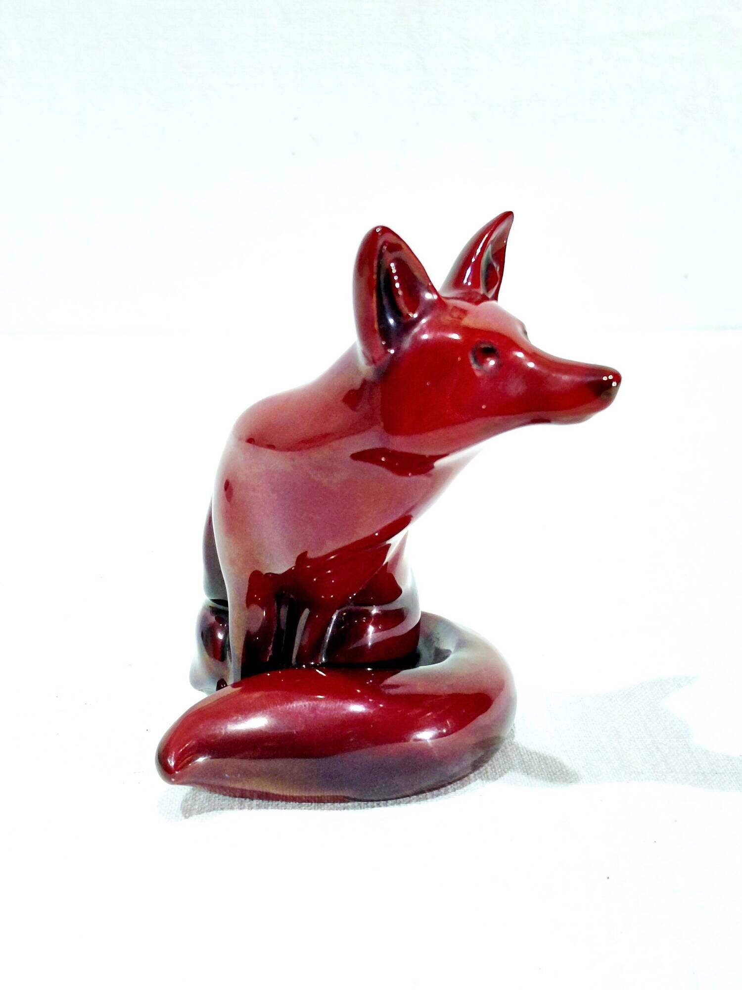 Royal Doulton Flambe - red fox