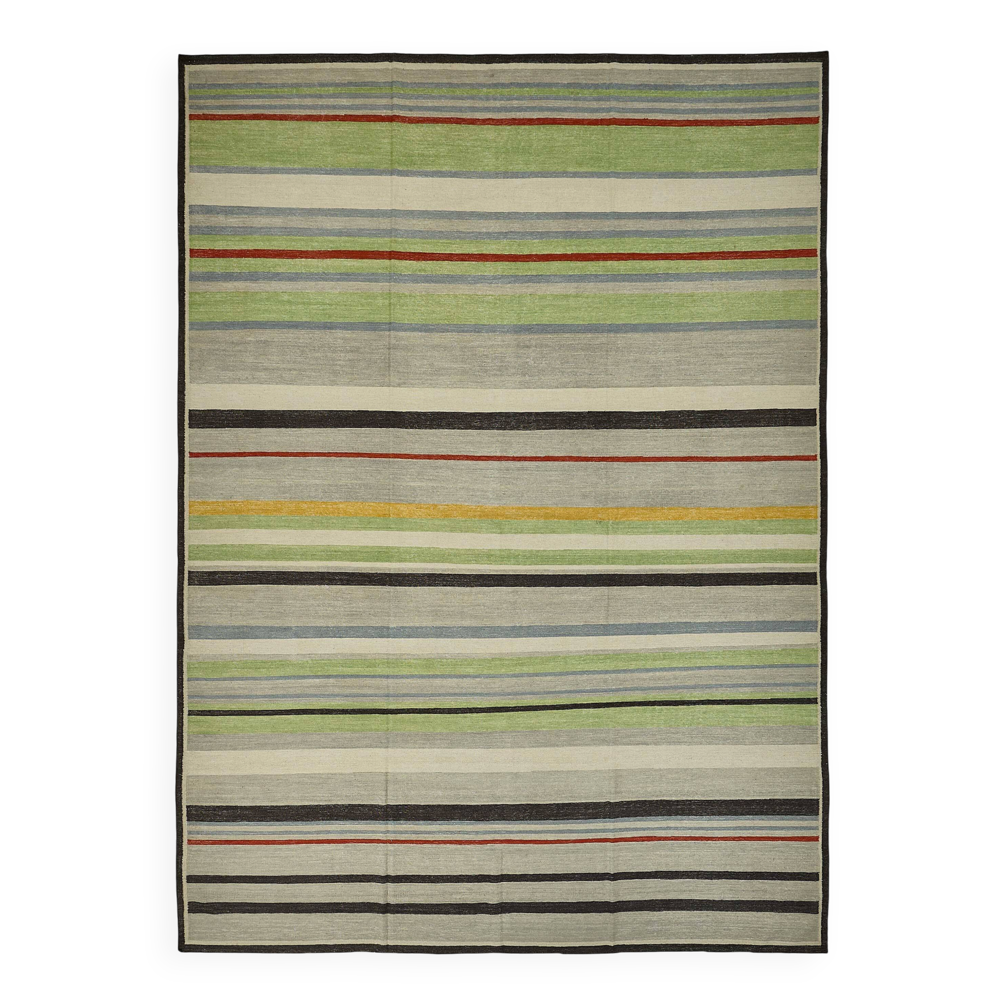 Contemporary Tribal Decorative Kilim 313 cm x 430 cm