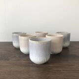 6 artisanal cups