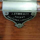 mahogany boat toilet cabinet