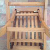 Scandinavian teak stool