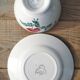 Old bowl "Luxeuil" Hbcm and plate