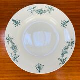 6 Sapho Lonchamp soup plates, iron earth