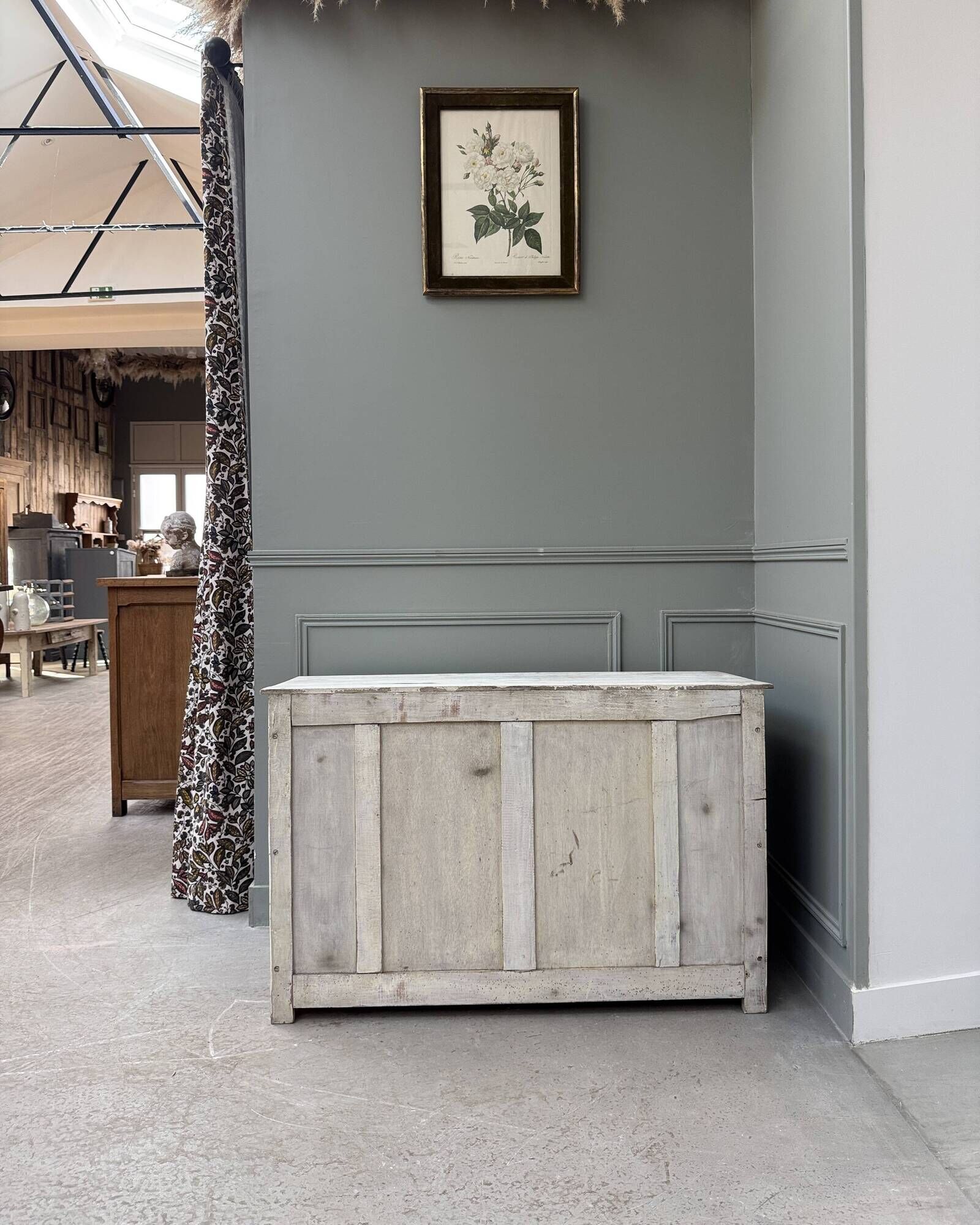 Patinated (renovated) pantry.