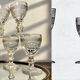 7p. Glasses Saint Louis Trianon model