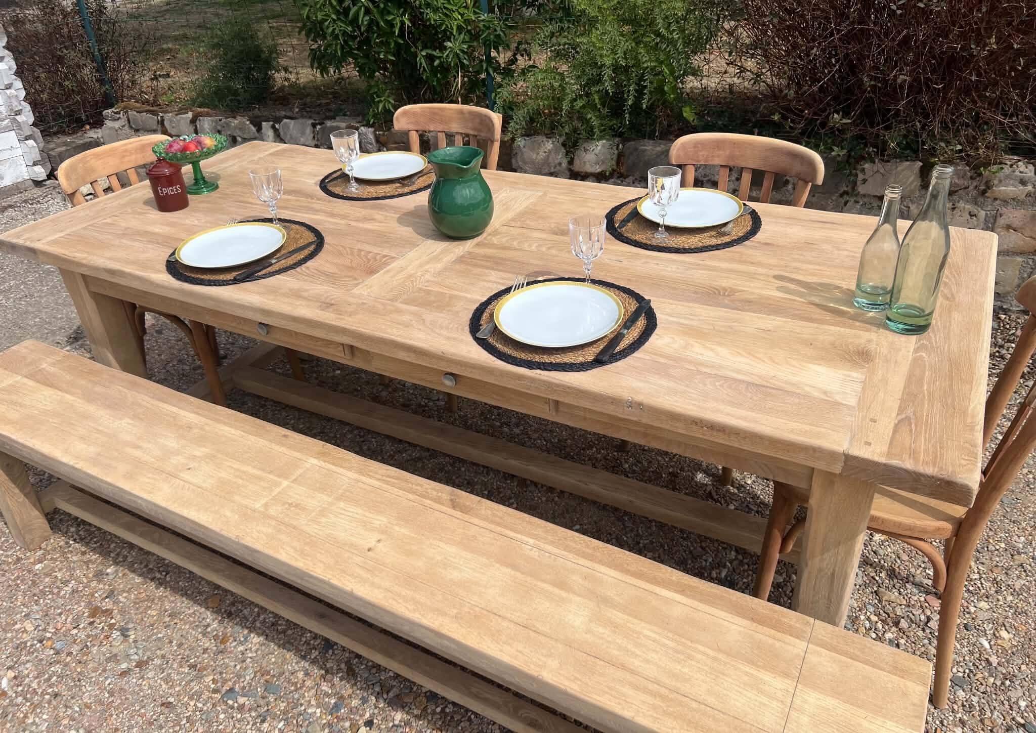 table de ferme