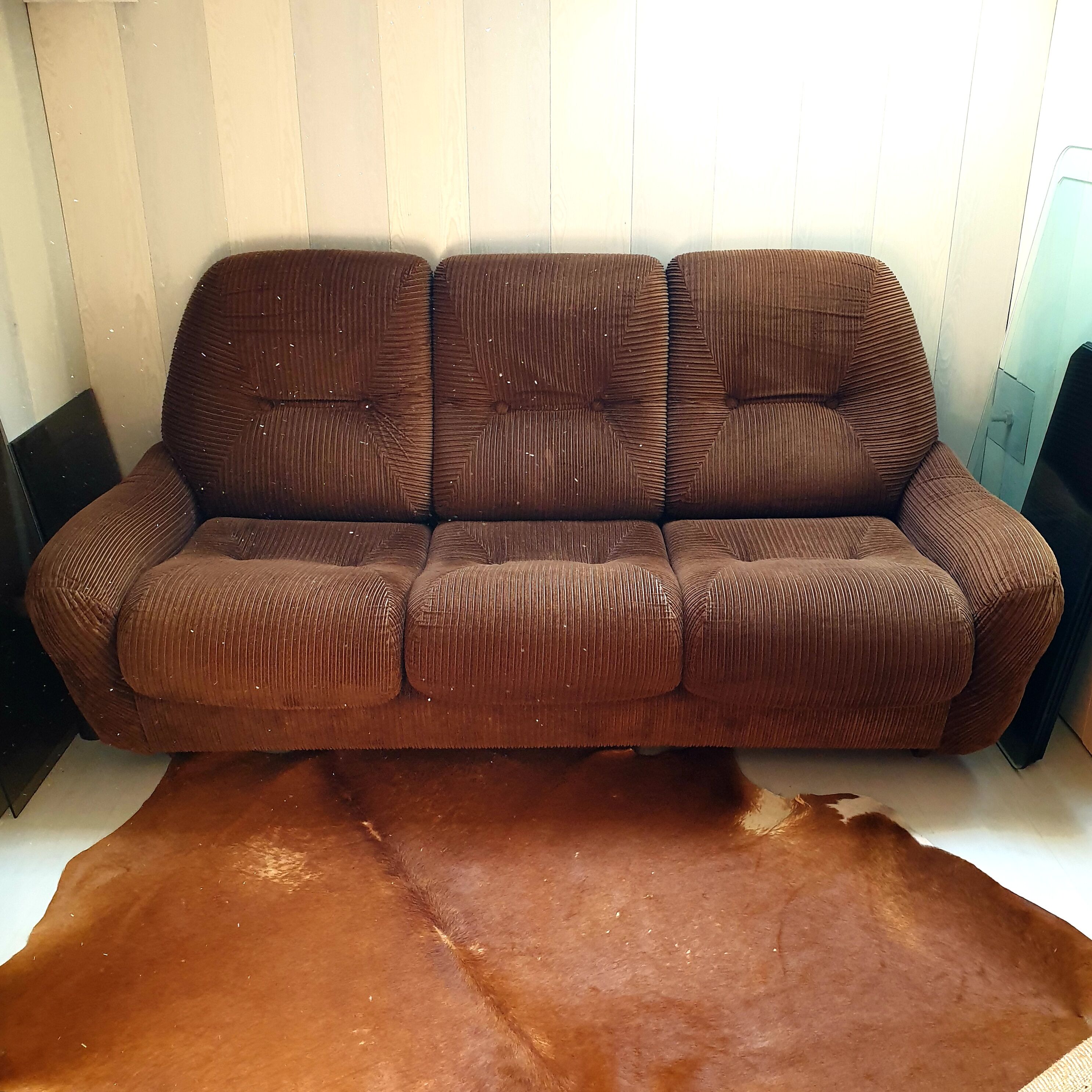 Vintage sofa Space Age 70s