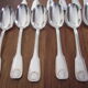Silver metal menagere 50 pieces