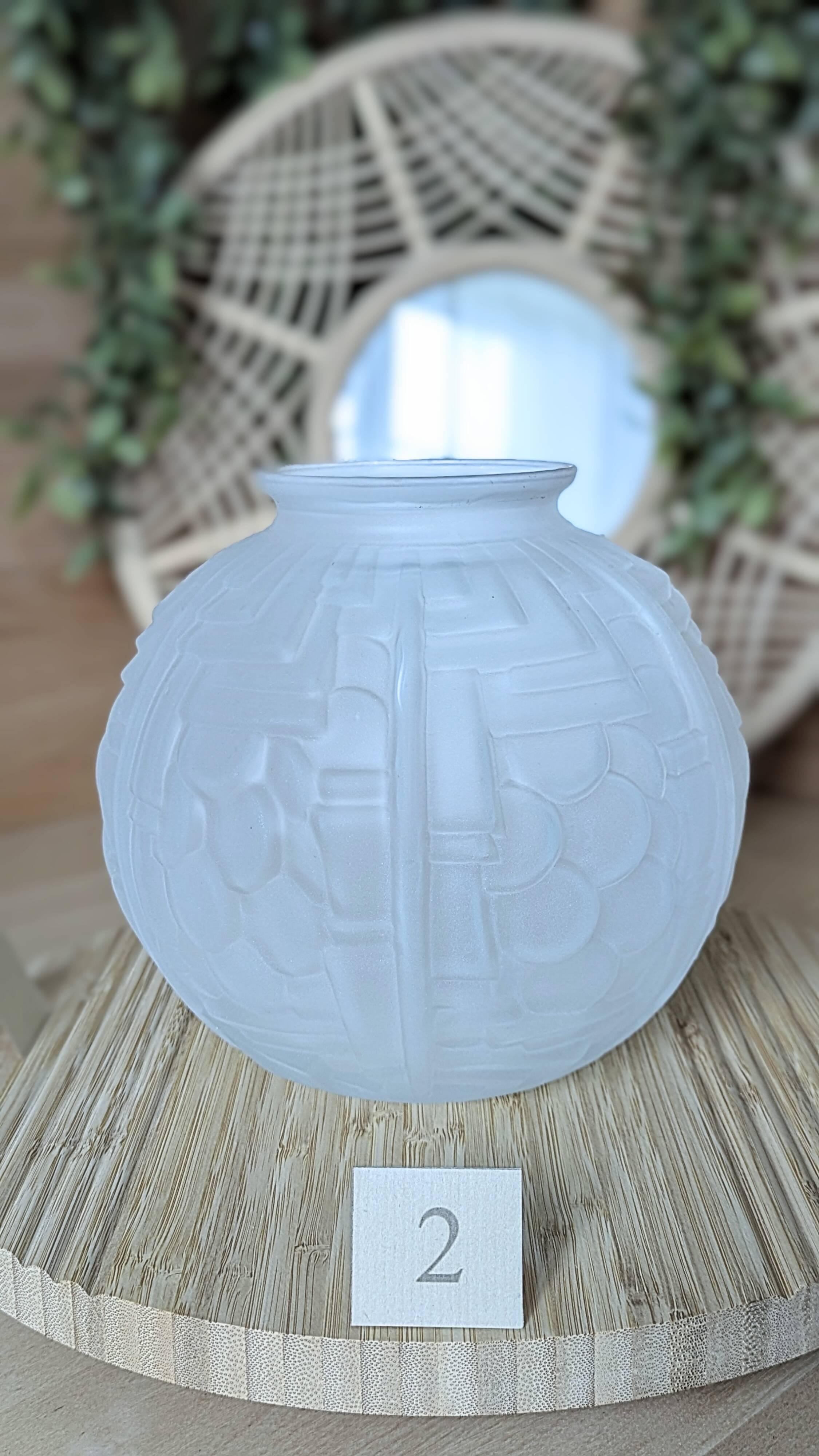 Art Nouveau round vase (D-0045)