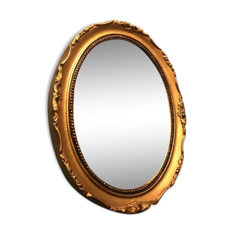 Golden old mirror 34x27cm