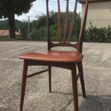 Suite de 6 Chaises Danoises en palissandre Estampillées XXème siècle