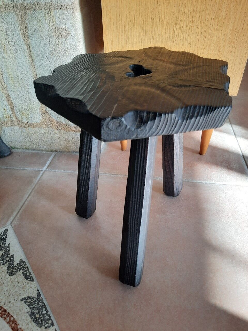 Brutalist stool