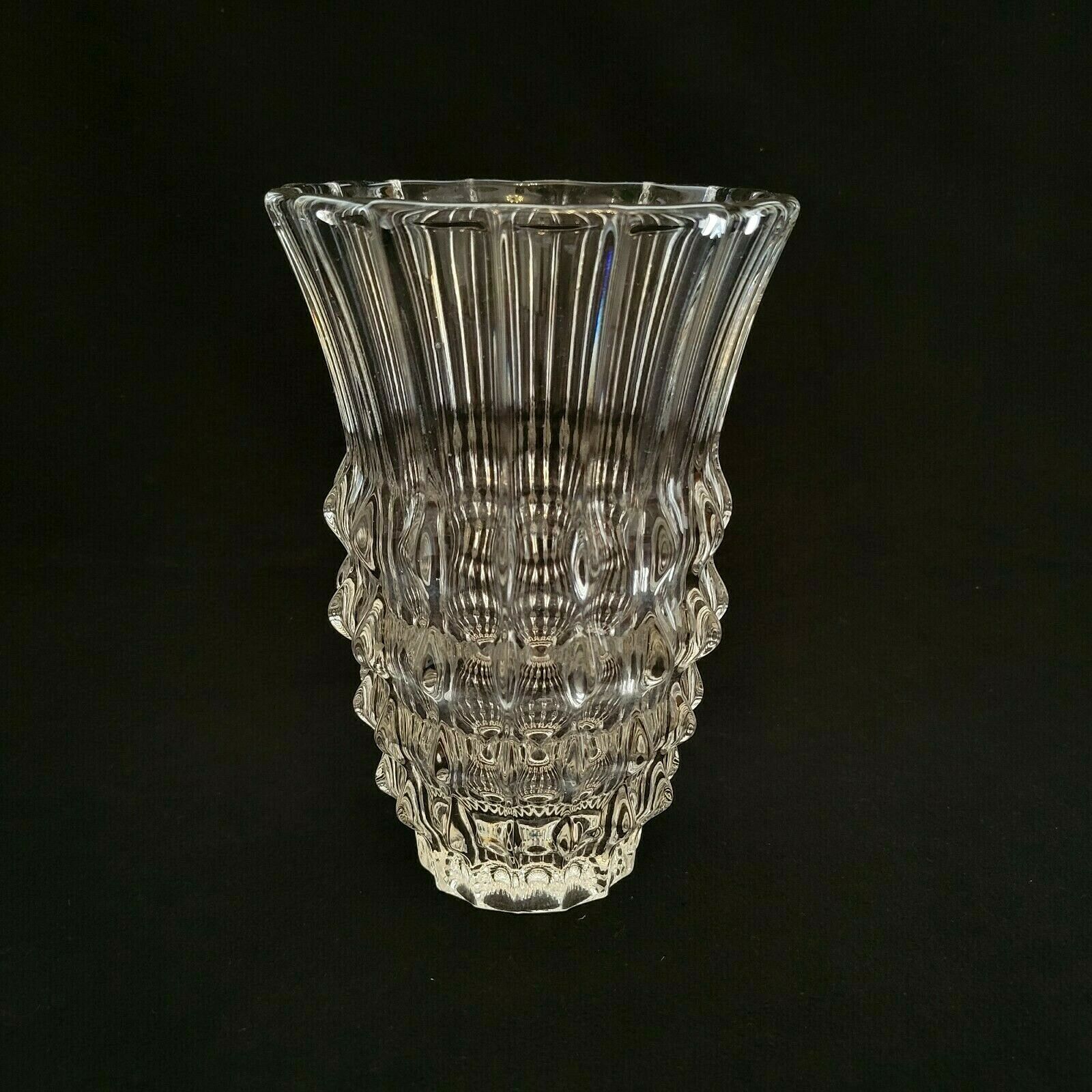 Vintage crystal vase