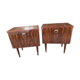 Pair of vintage bedside tables