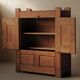 Art-Popular furniture in pine and larch, Lozère, 19th century