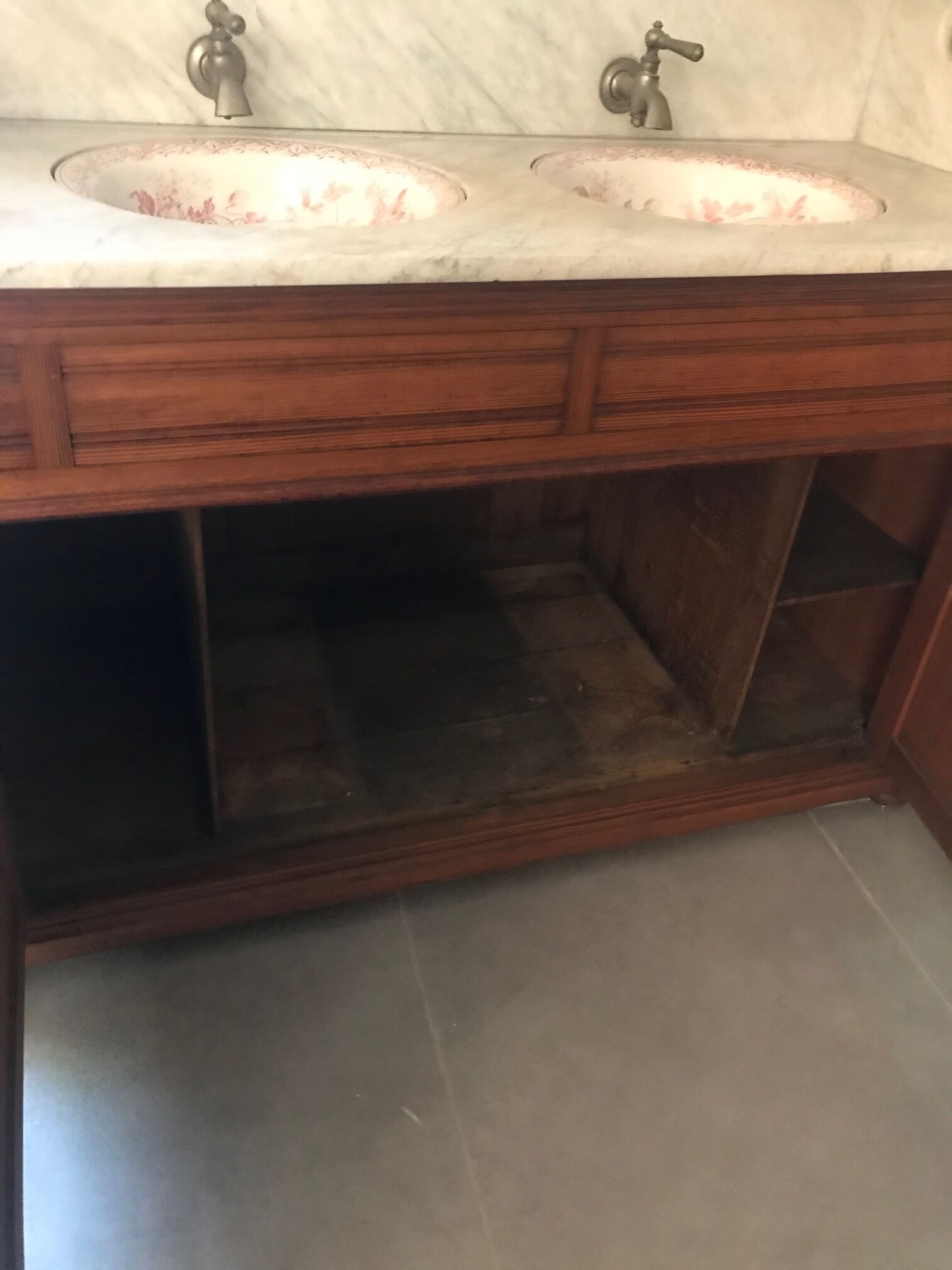 Double bathroom furniture cvas 1900