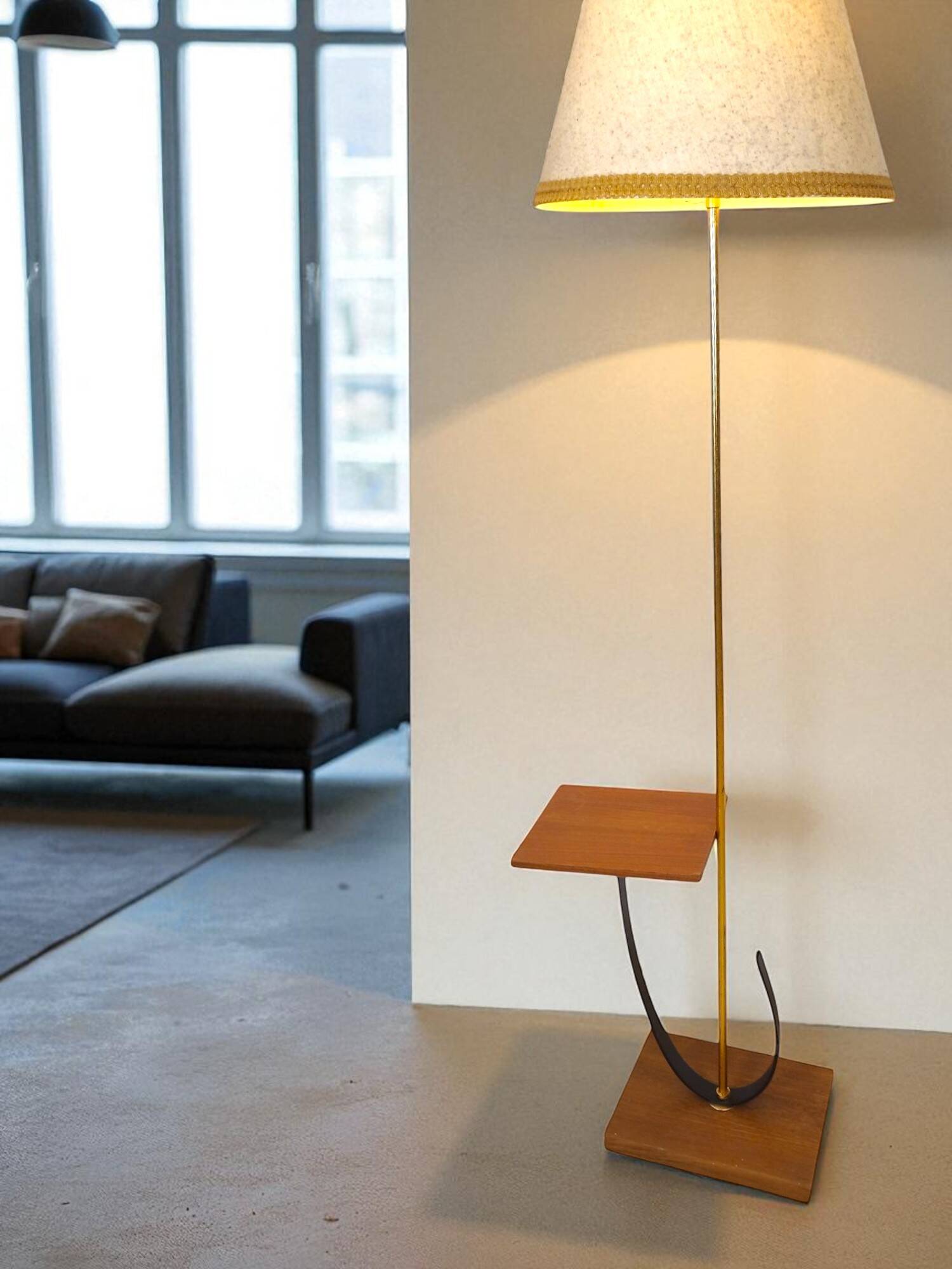 Vintage Scandinavian reading lamp