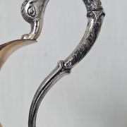 Carafe Italienne métal argenté vintage