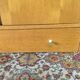 60s blond wooden cabinet