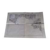Ancient marine map Baie of the Ciotat