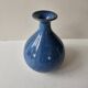 Blue ceramic ball vase (pictogram signature to be identified)