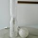 Paire lampes IKEA Knubbig  1990 par Michiko Nakata