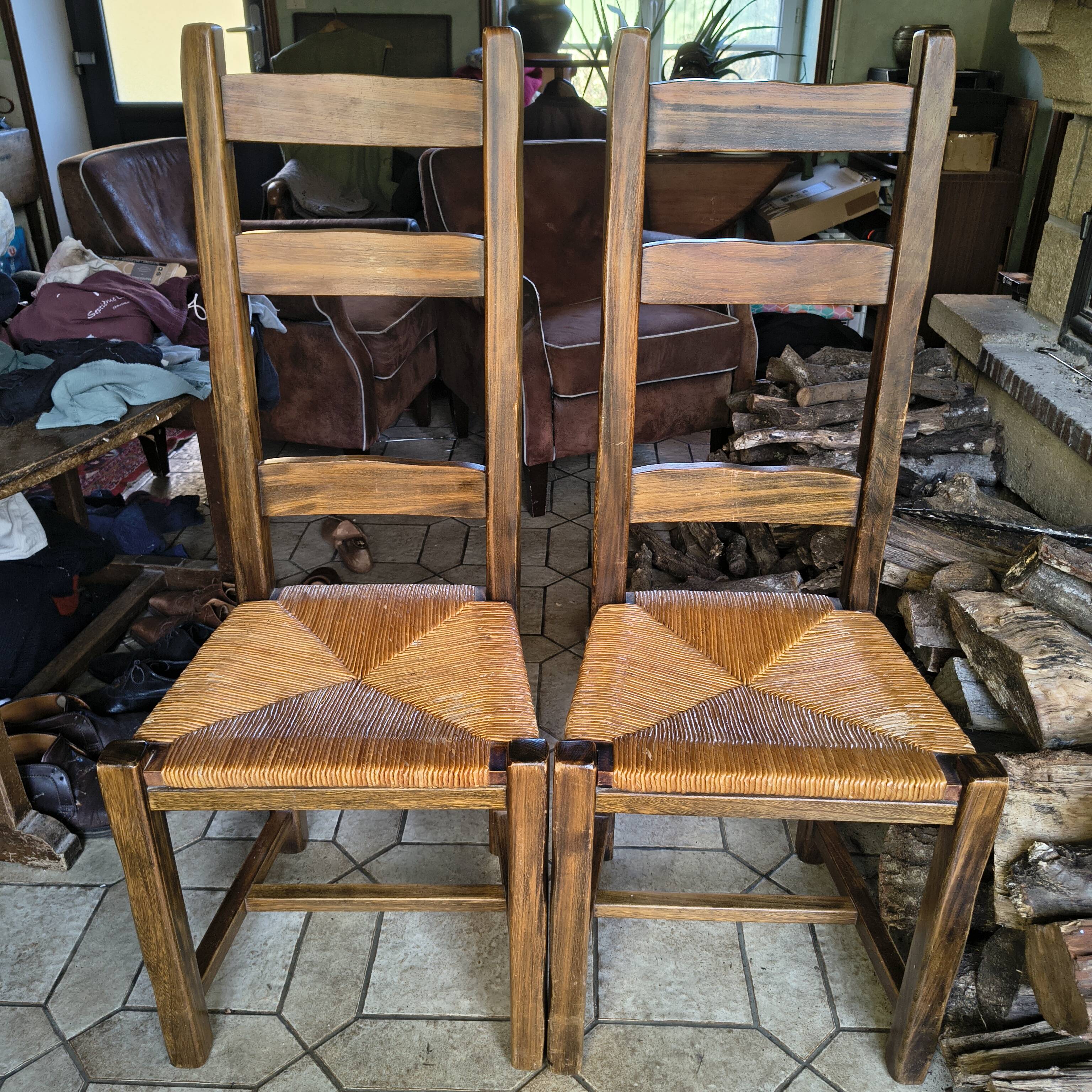 Pair of chairs by Olavi Hanninen