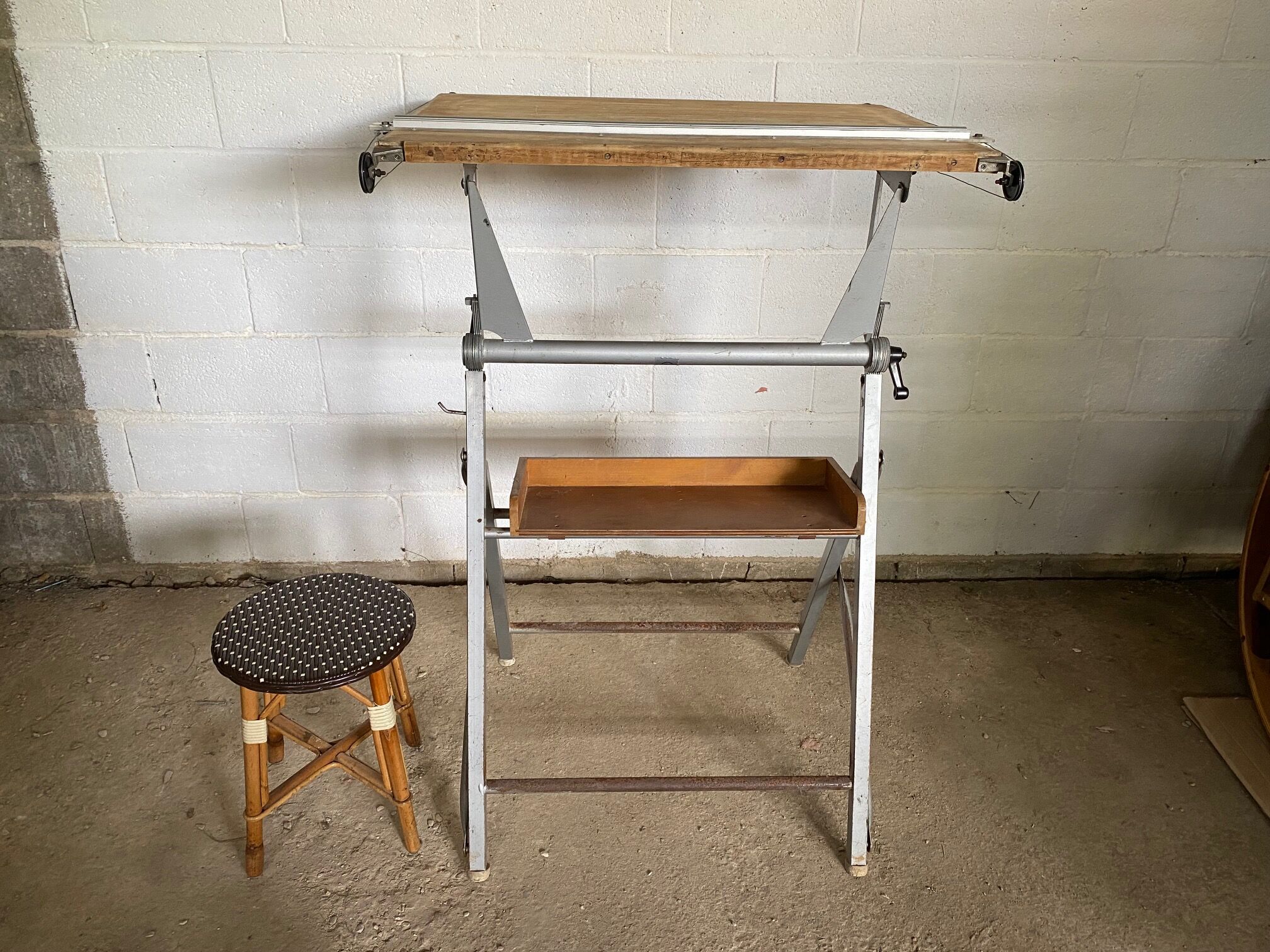 Architect drawing table 50s