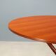 Vintage teak dining table designed in Italy from the 1960s.