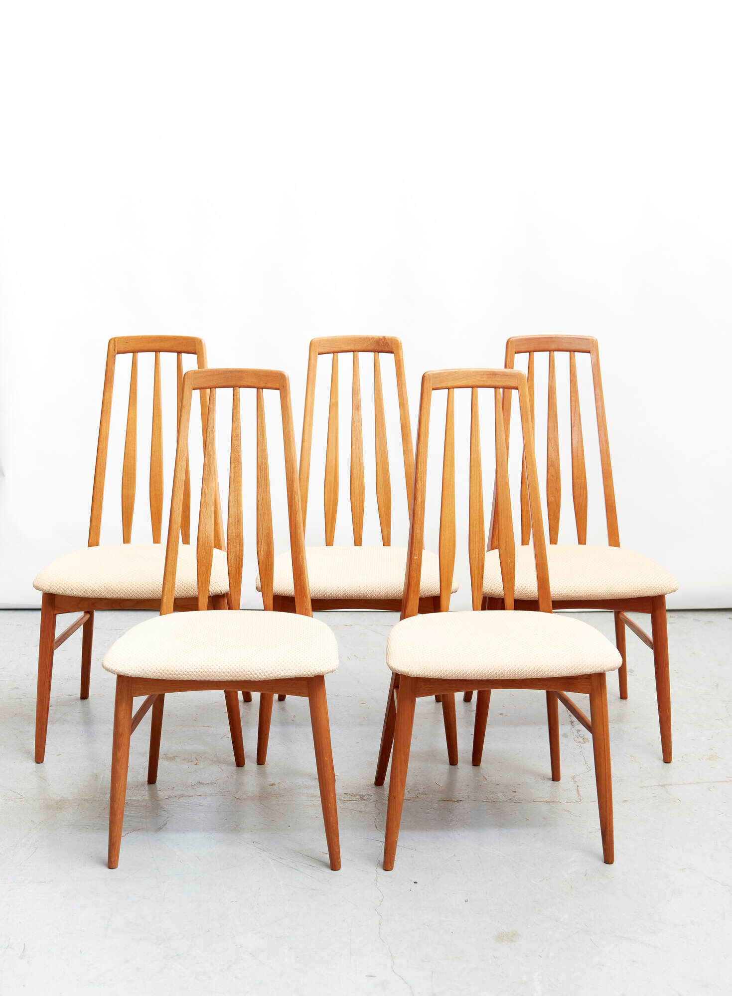 Niels Koefoed "Eva" chairs for Koefoeds Hornslet M'belfabrik