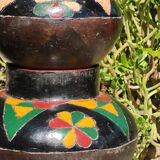 Old polychrome jars