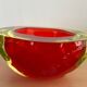Two-tone Murano glass pocket emptier from the 70s