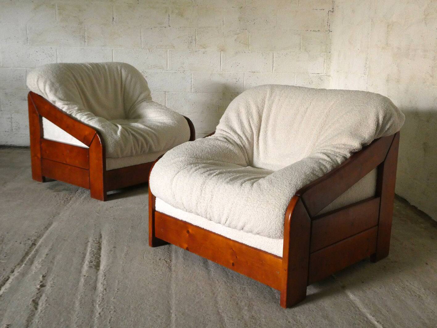 paire de fauteuils, 1970