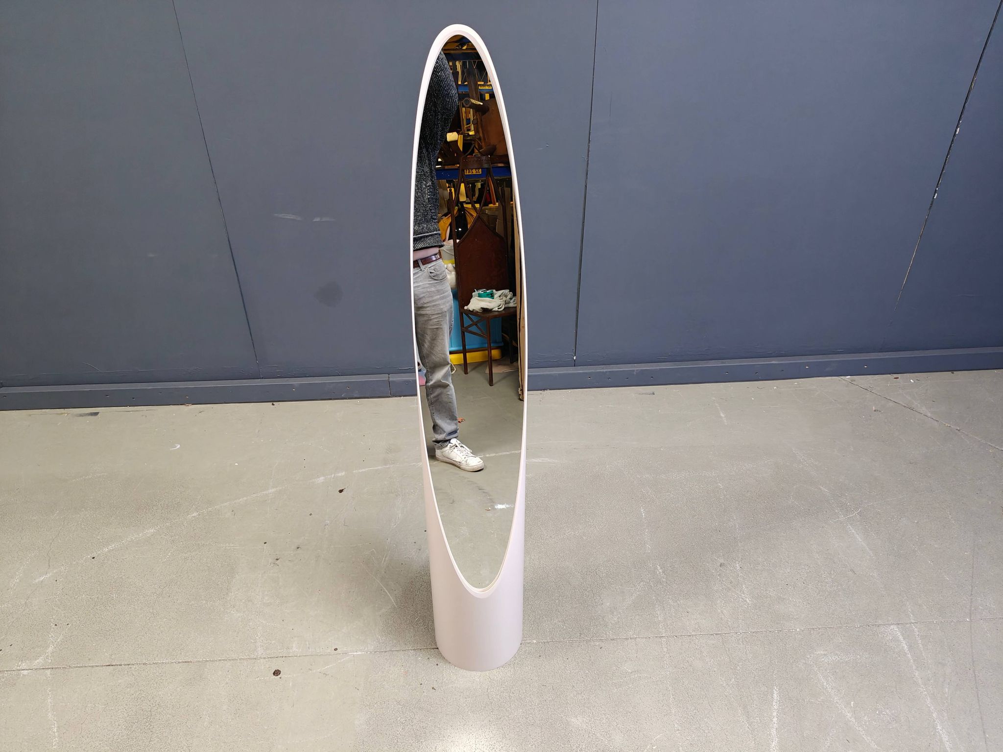 Unghia mirror by Rodolfo Bonetto, Italy 1970s