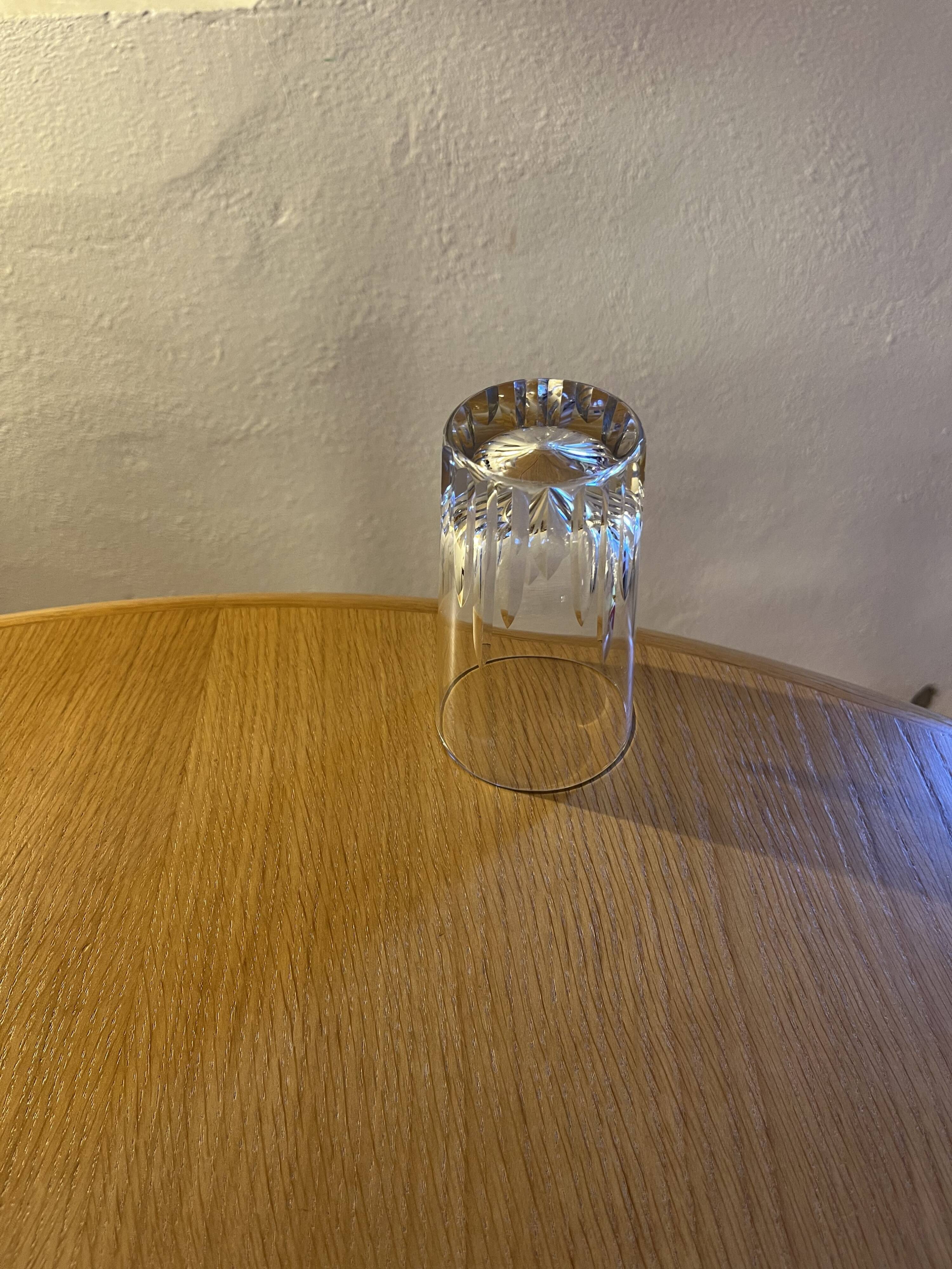 Baccarat crystal glasses