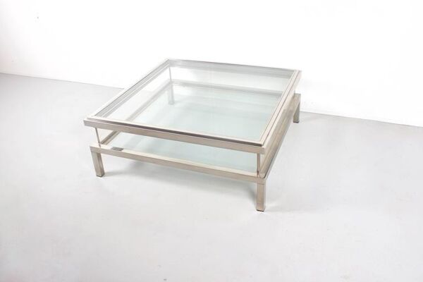 Table basse des années 1970 par Maison Jansen