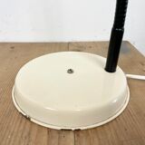 Beige industrial gooseneck table lamp, 1960s