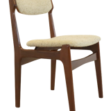 Set of 4 mid century teak chairs 'Nejede'