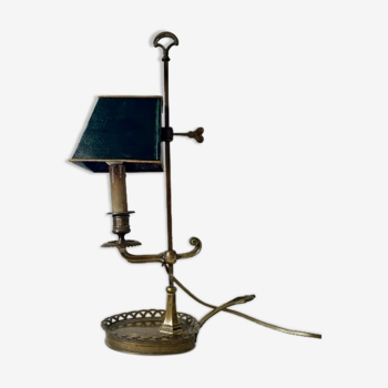 Lampe bouillotte en bronze XIXème siècle