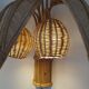 Paire d'appliques cocotier