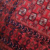 Handmade vintage Afghan Ersari runner 108cm x 282cm, 1960s