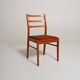 4 chaises de salle à manger scandinaves en teck
